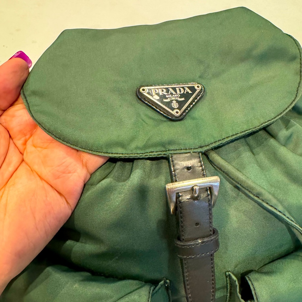 Authentic Prada small backpack - Picture 10 of 13